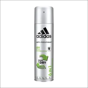 Adidas 6-in-1 Total Protection Anti-Perspirant Spray 200ml