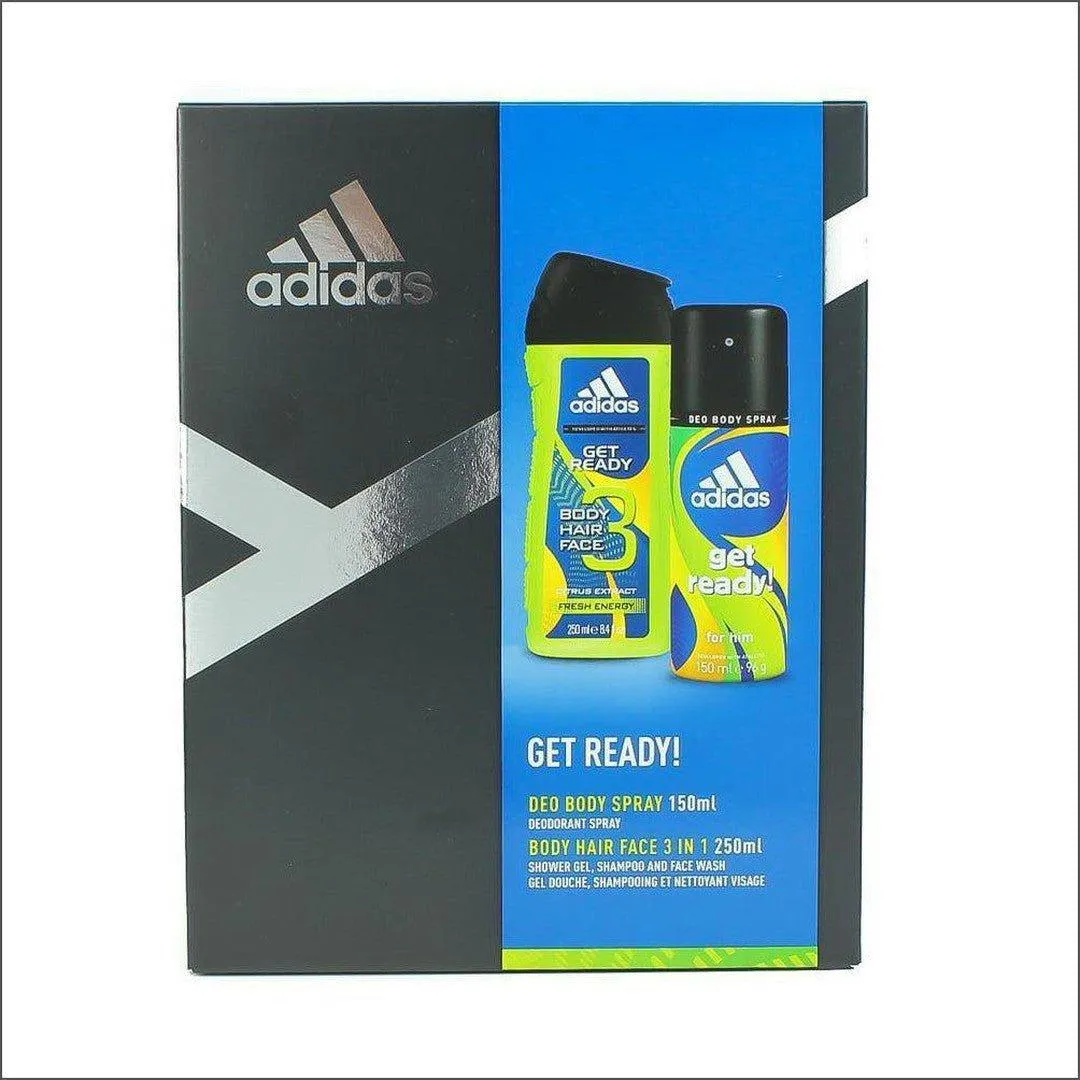 Adidas Get Ready Deodorant Gift Set