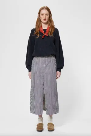 ANNA Hickory Striped Skirt | Nudie Jeans