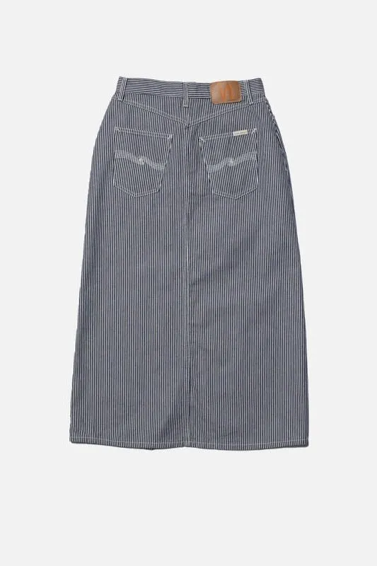 ANNA Hickory Striped Skirt | Nudie Jeans