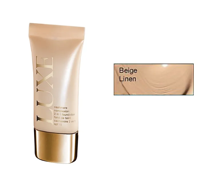 Avon Luxe Cashmere Complexion 2 in 1 Mattifying Foundation & Base SPF 15