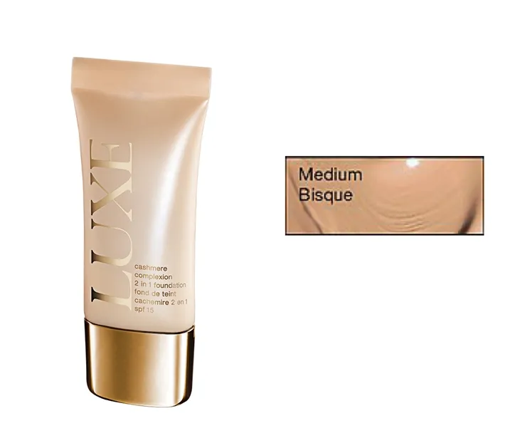 Avon Luxe Cashmere Complexion 2 in 1 Mattifying Foundation & Base SPF 15