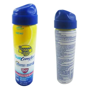 Banana Boat SunComfort Sun Care Swim Splash Sport Uv Protection Spf 50  1.8 Oz