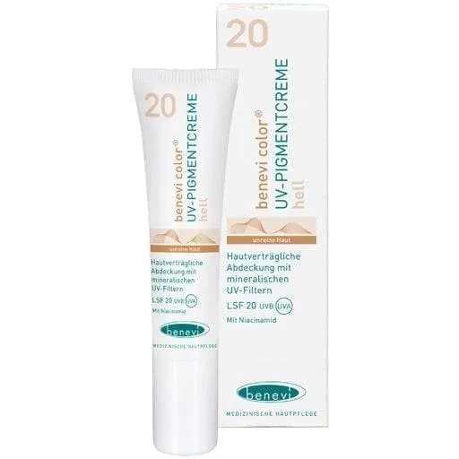 BENEVI Color UV pigment cream light SPF 20
