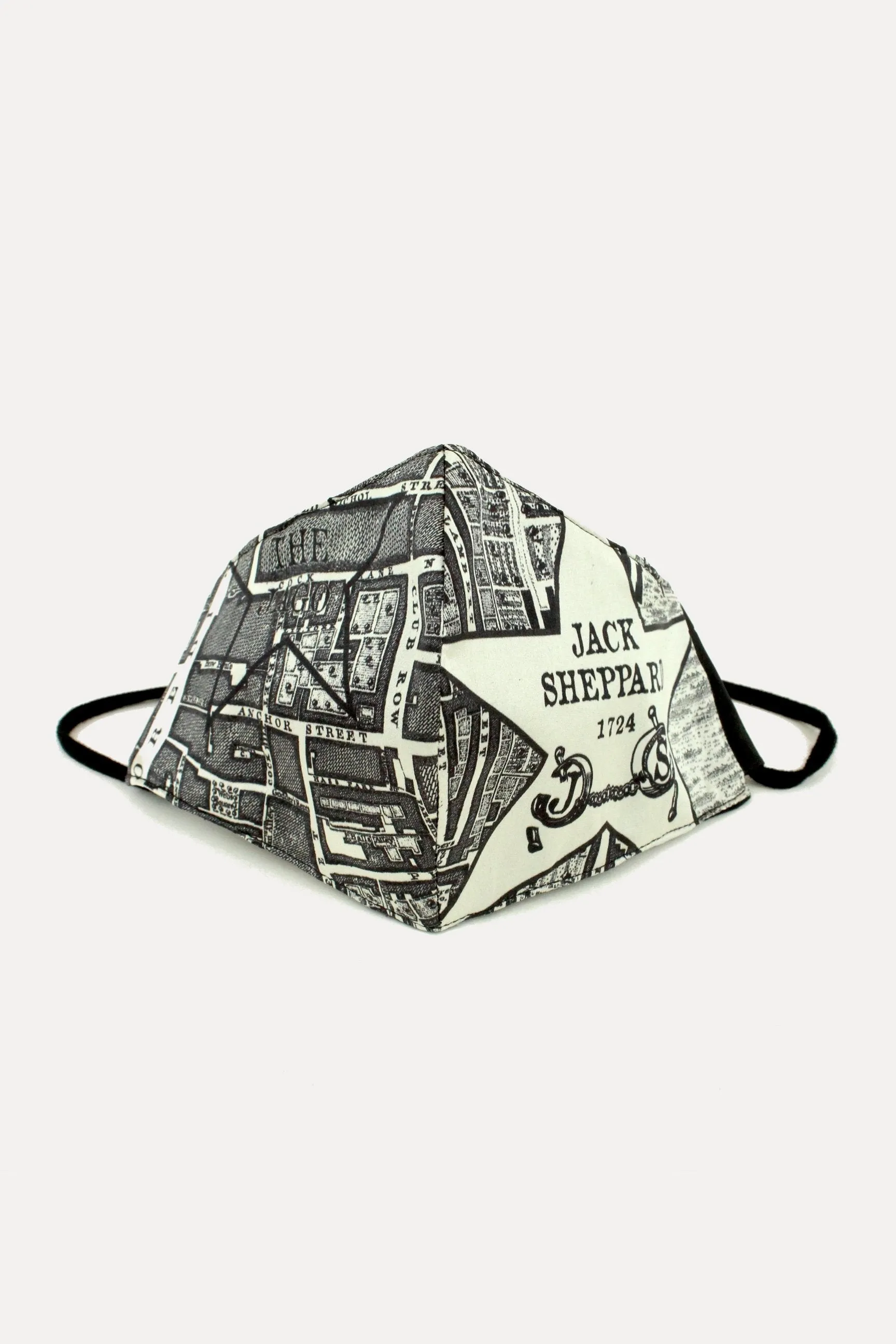 BOUNDARY REUSABLE MASK - CHARCOAL (made to order)