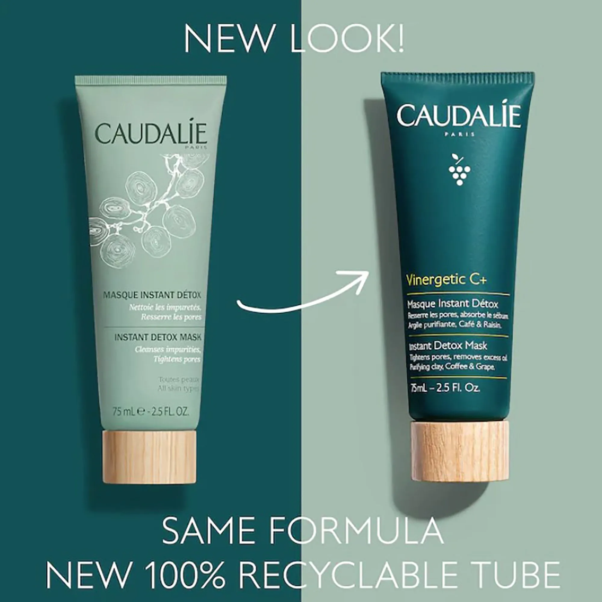 Caudalie Vinergetic C  Instant Detox Mask