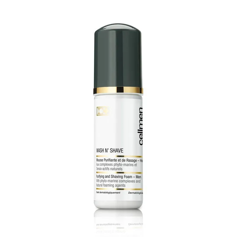 Cellmen Wash N' Shave Purifying and Shaving Foam