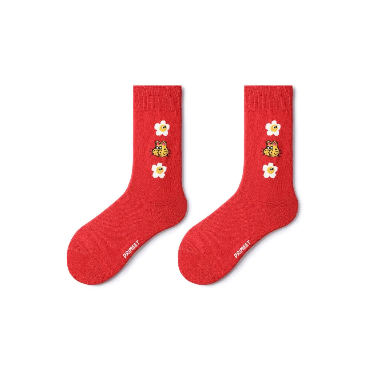 Cheeky Pet All-season Women 5pcs Crew Socks Set
