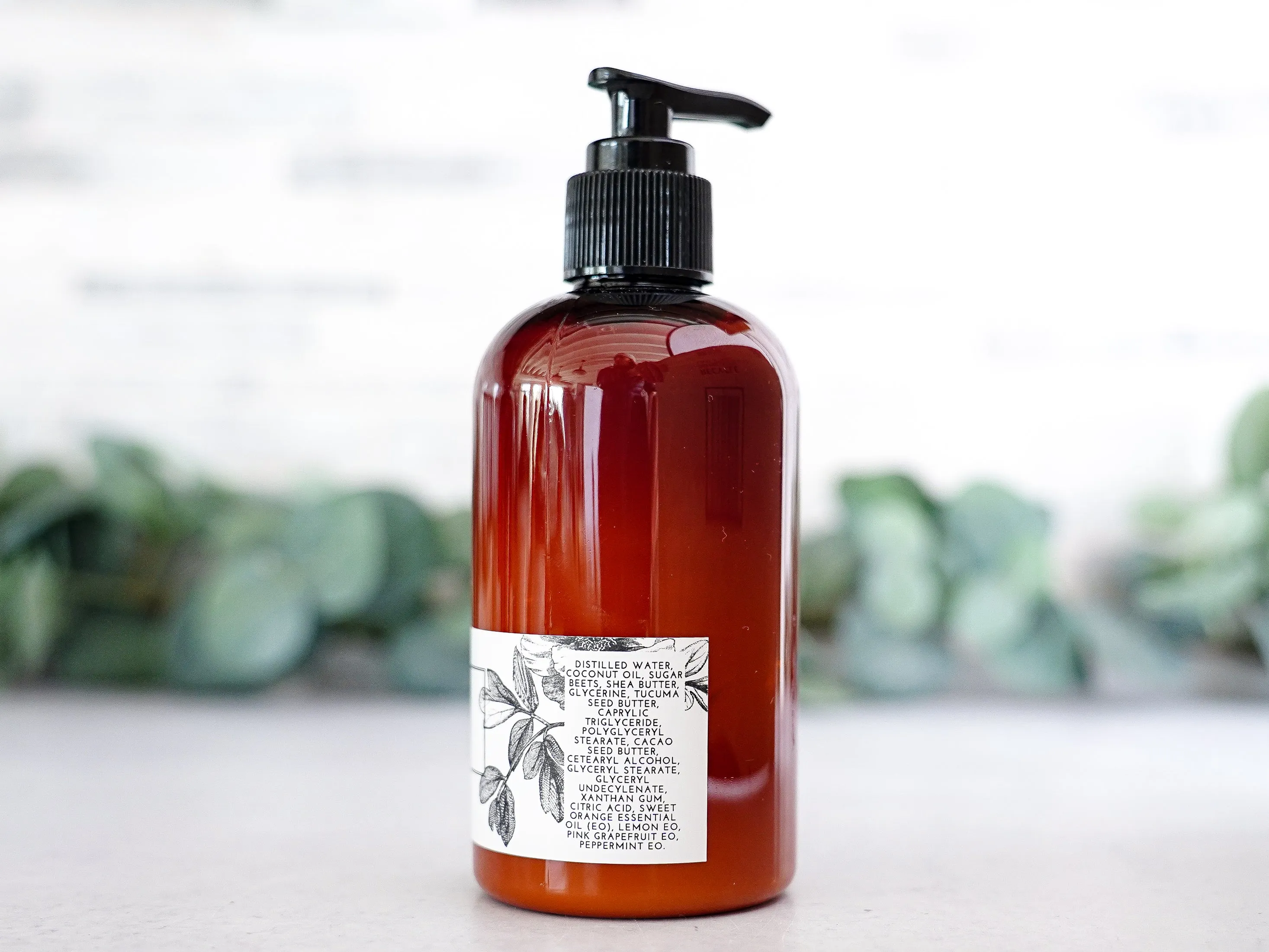 Citrus Mint Lotion - 8oz Bottle