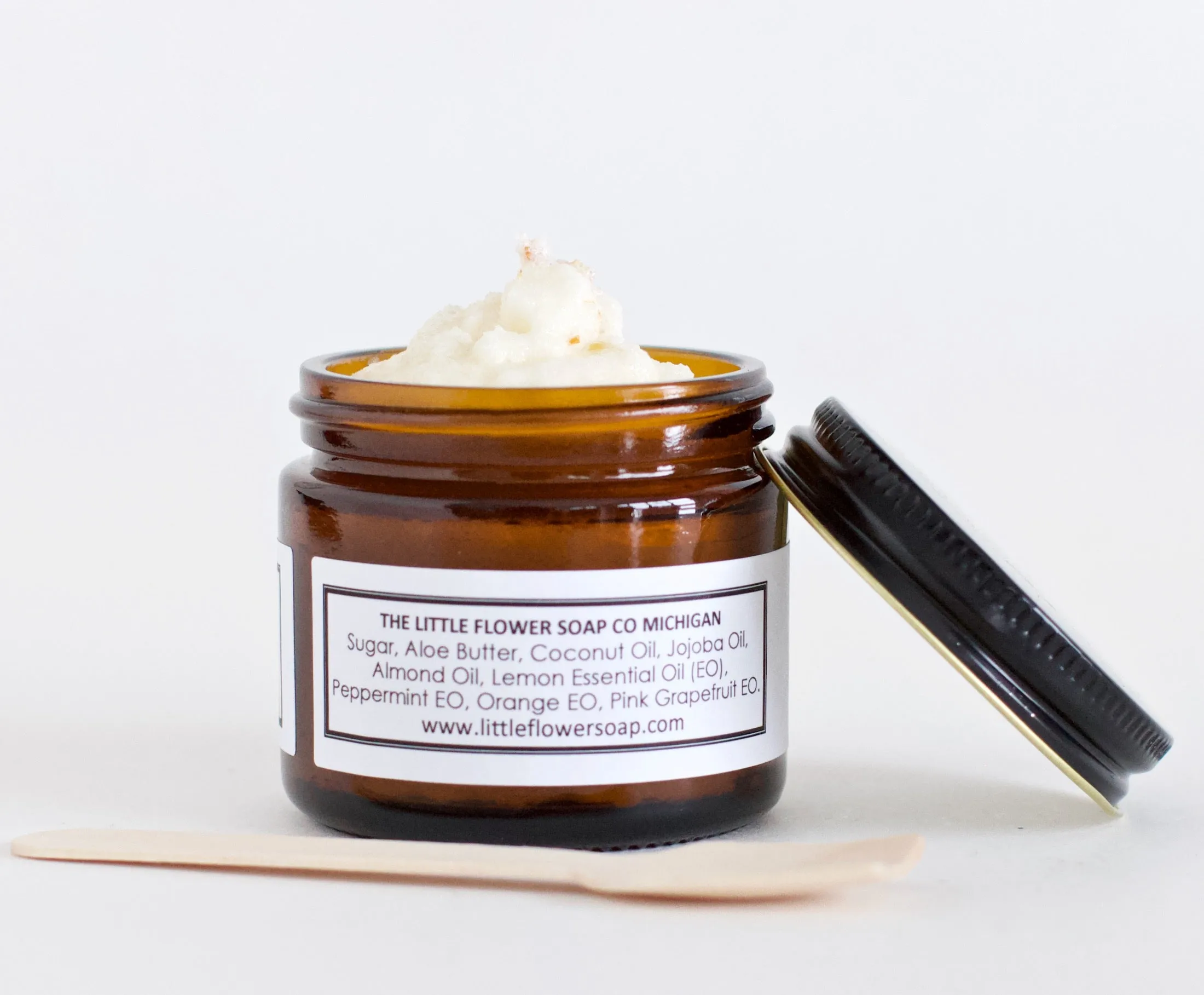 Citrus Mint Sugar Scrub 2oz - Essential Oil One Minute Hand Treatment