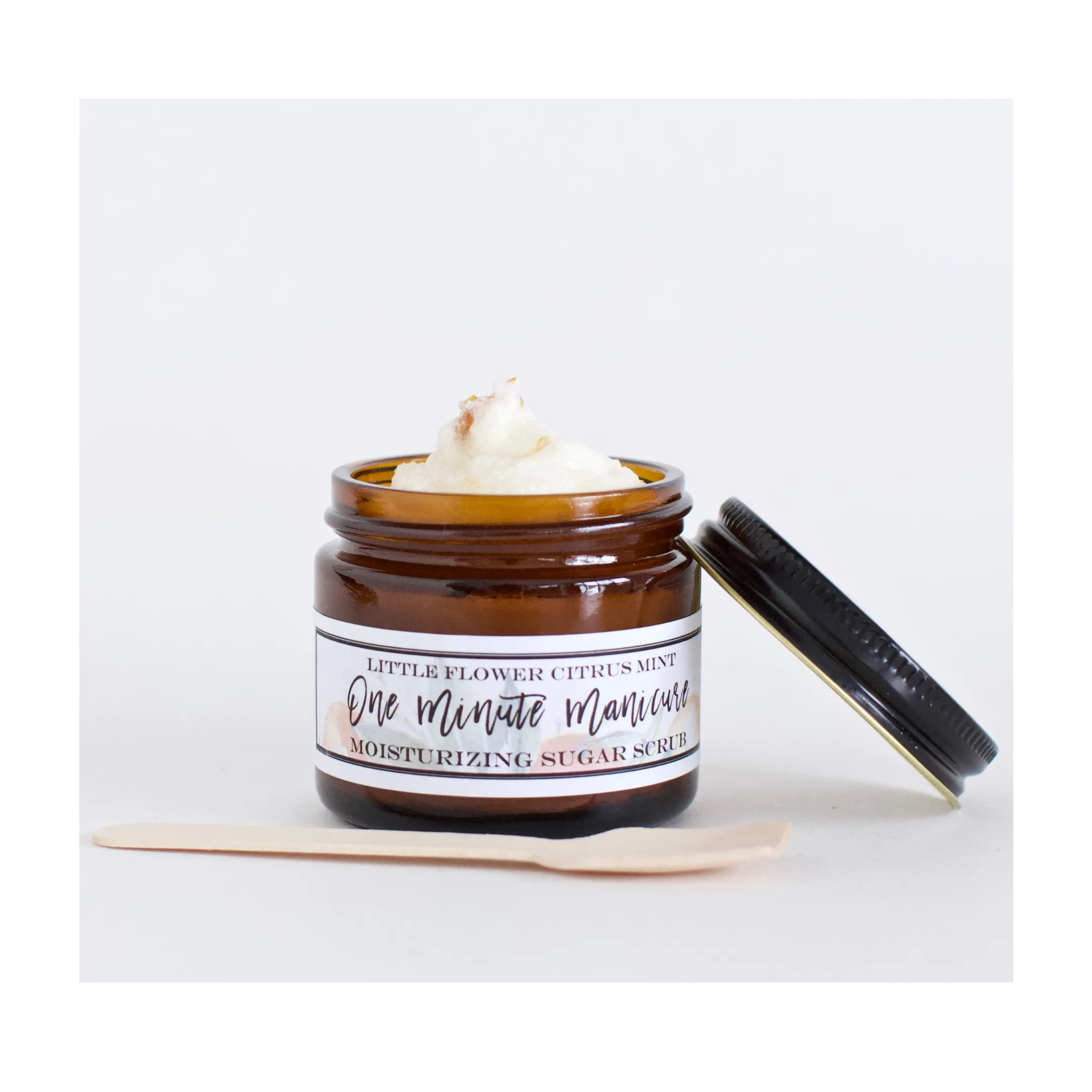 Citrus Mint Sugar Scrub 2oz - Essential Oil One Minute Hand Treatment