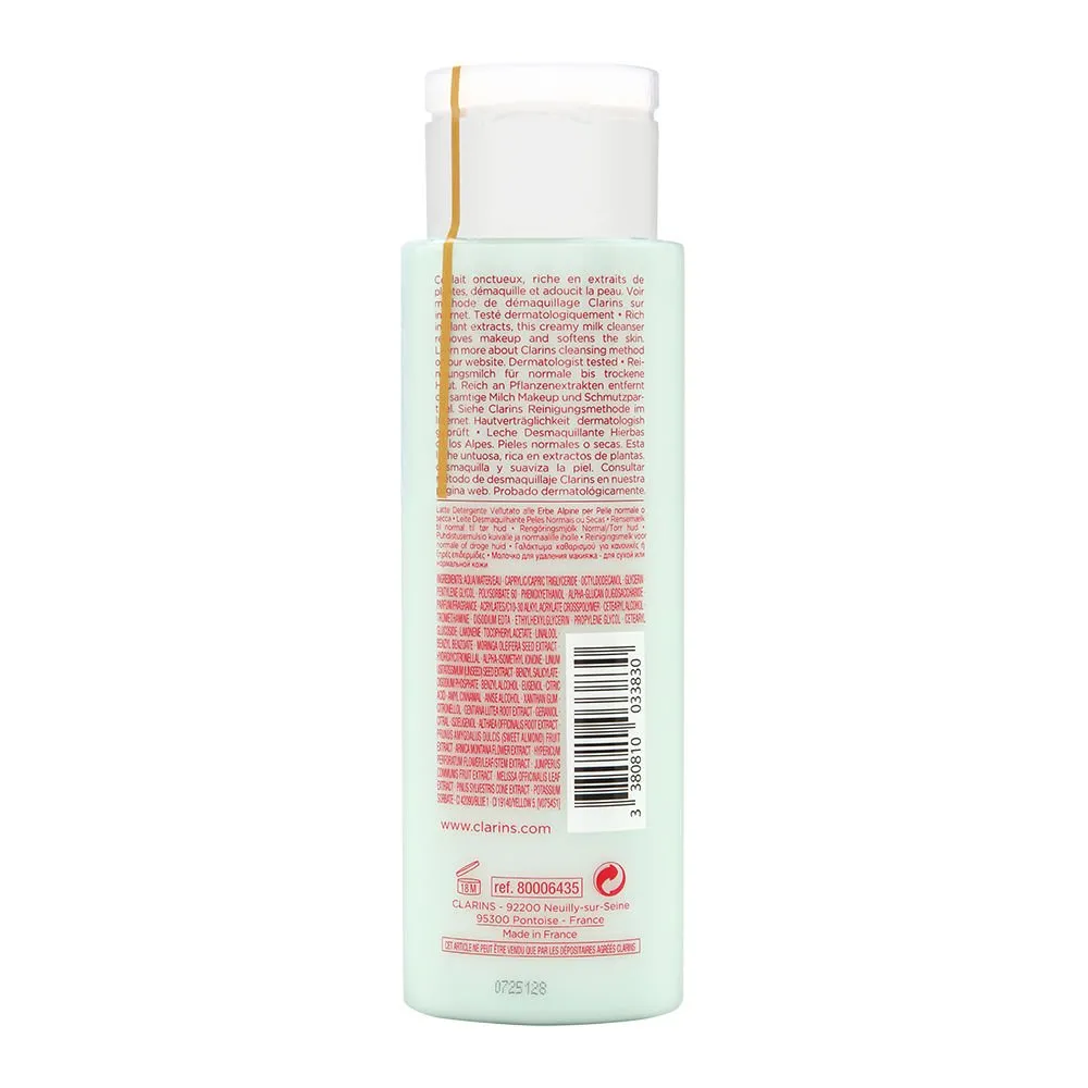 Clarins Cleansing Milk Dry / Normal Skin