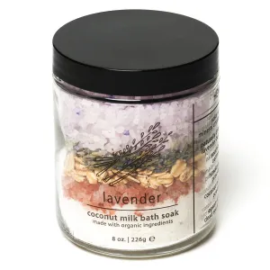 Coconut Milk Bath Soak-Lavender