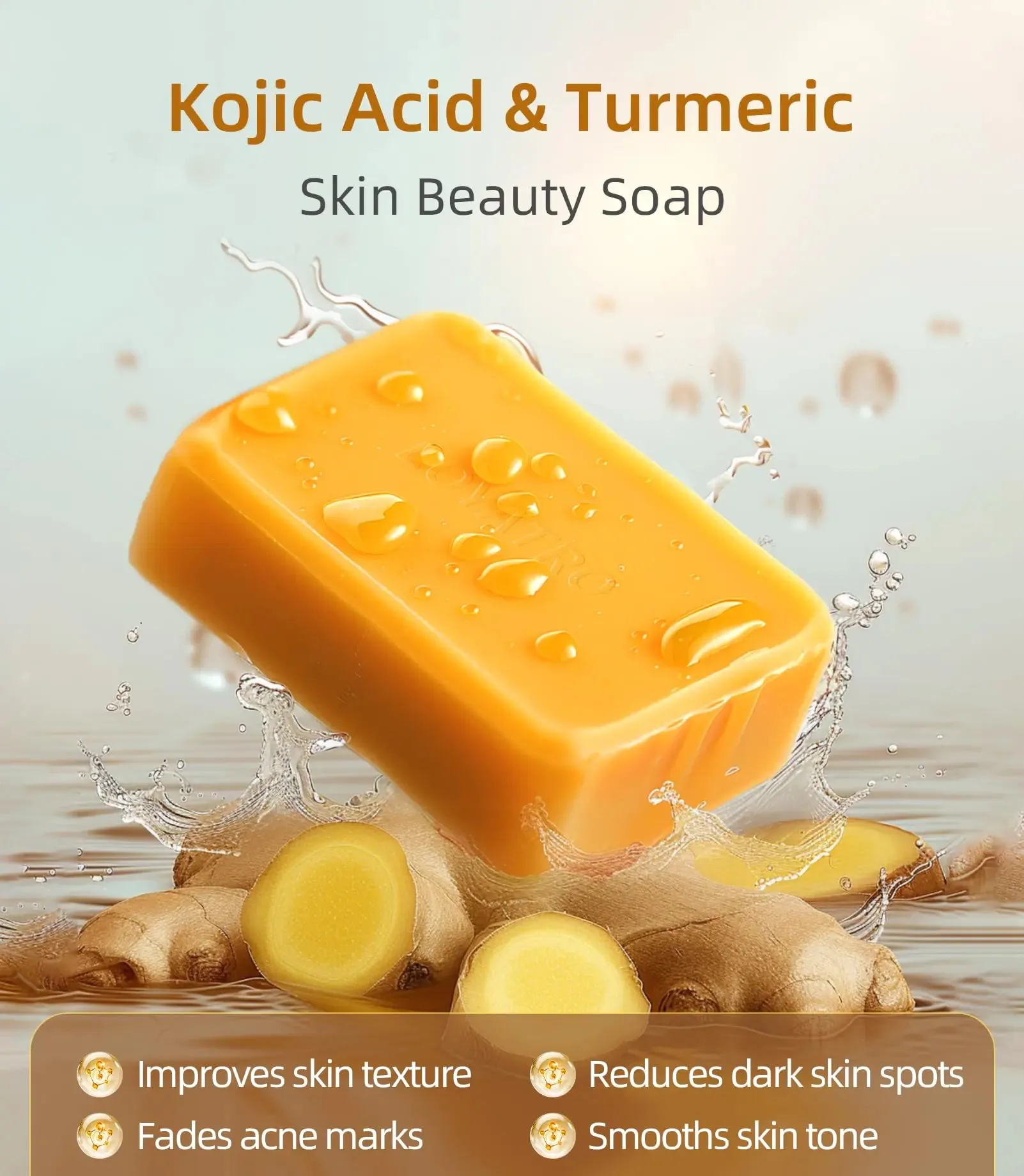 Deep Cleansing Turmeric Soap Bar