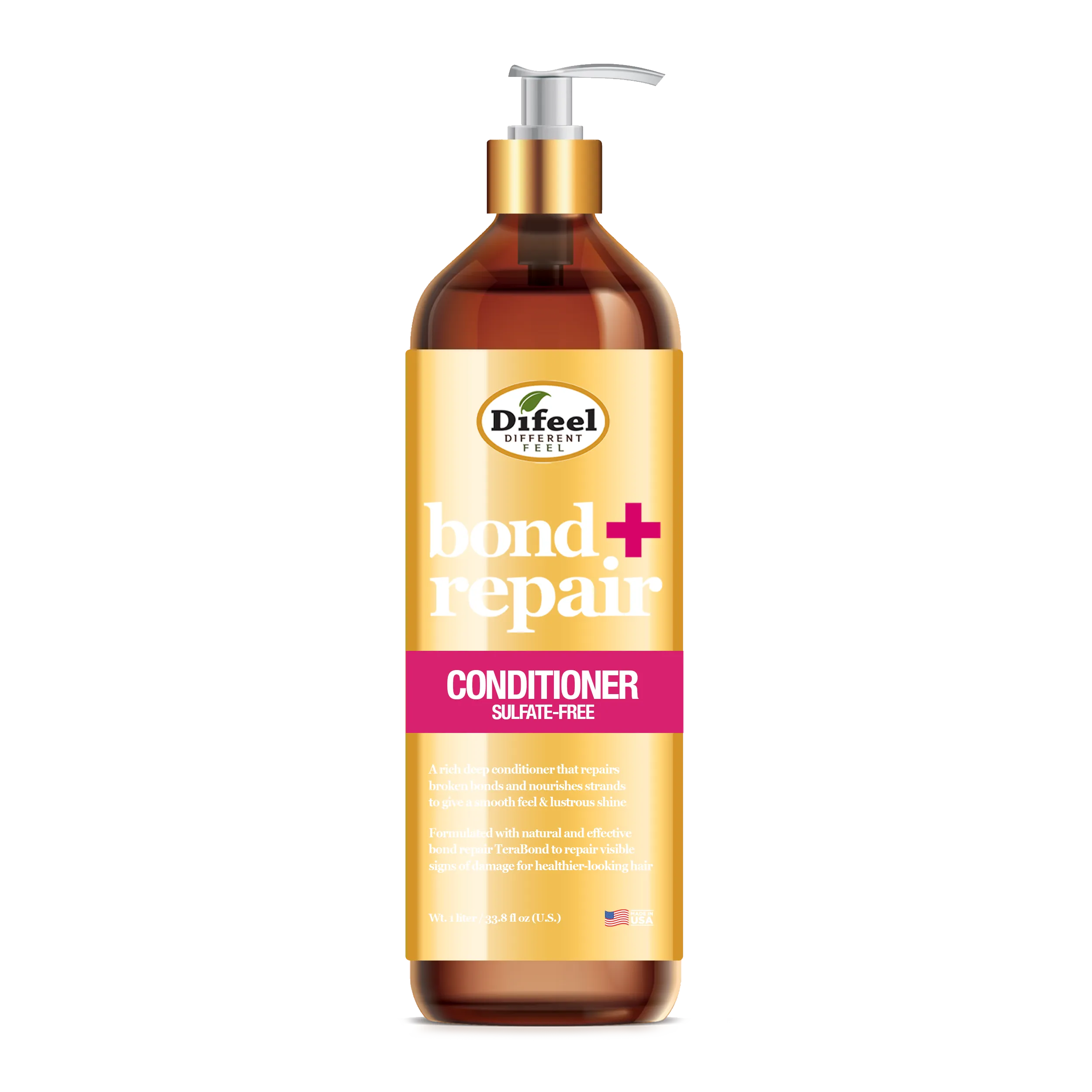 Difeel Bond & Repair Sulfate Free Conditioner 33.8 oz.