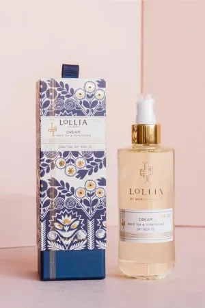 Dream Dry Body Oil - White Tea & Honeysuckle