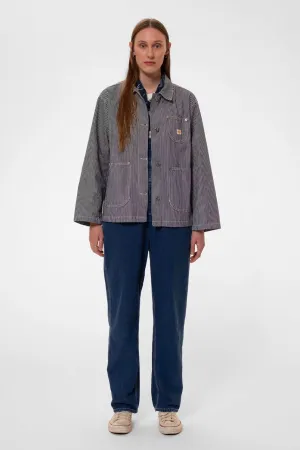 EVA Hickory Striped Jacket | Nudie