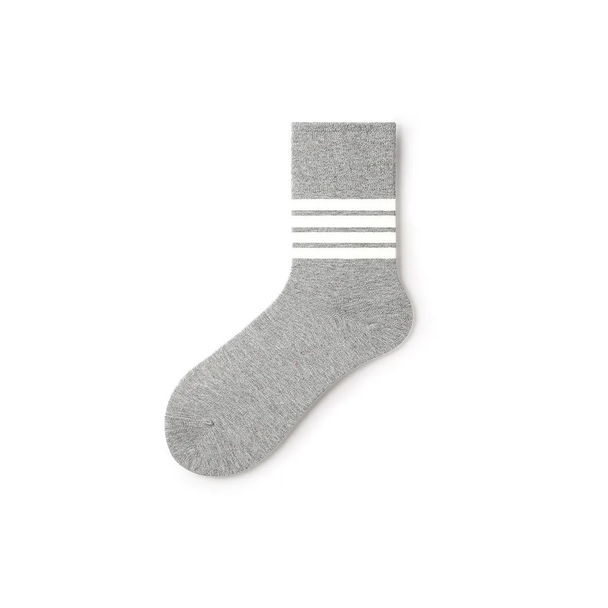 Four-stripe All-season Women 4pcs Active Crew Socks Set