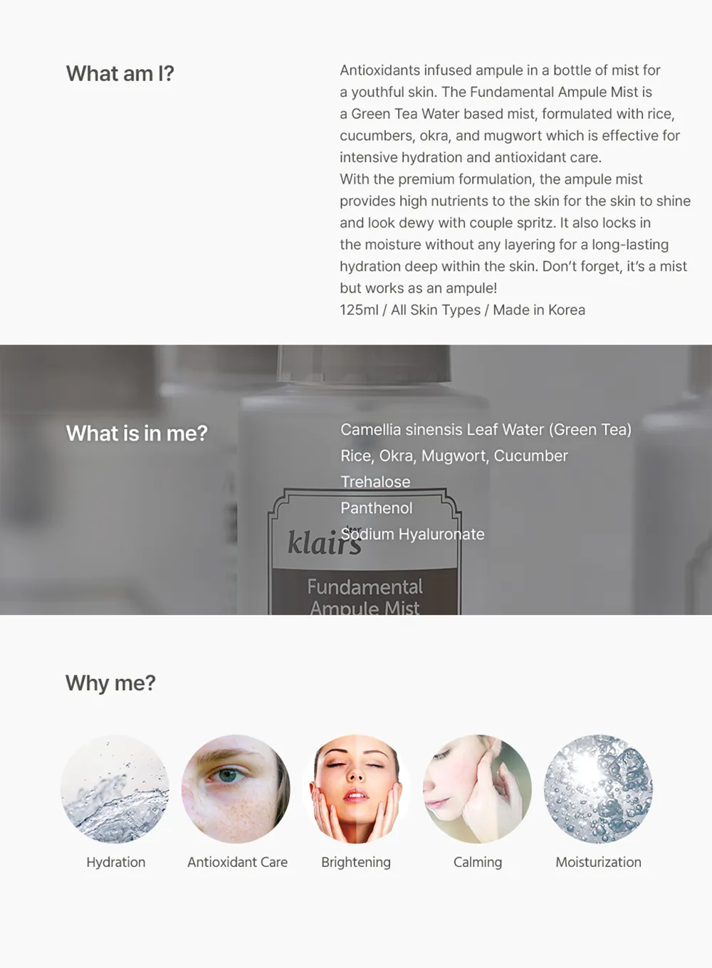 Fundamental Ampule Mist (125ml)