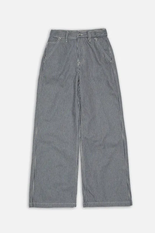 INEZ Striped Pants blue/offwhite | Nudie Jeans