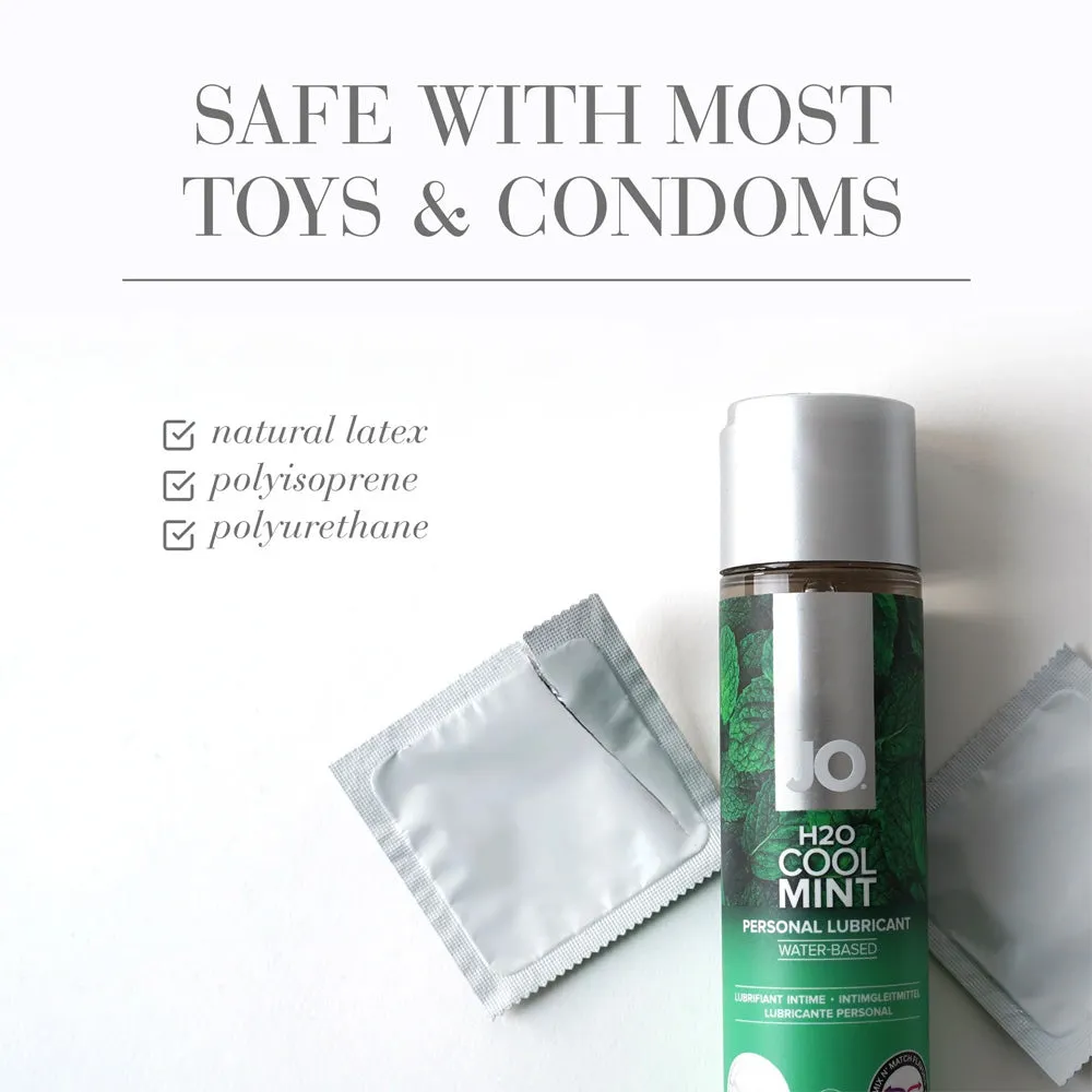 JO H2O Cool Mint Flavored Lubricant 120ml