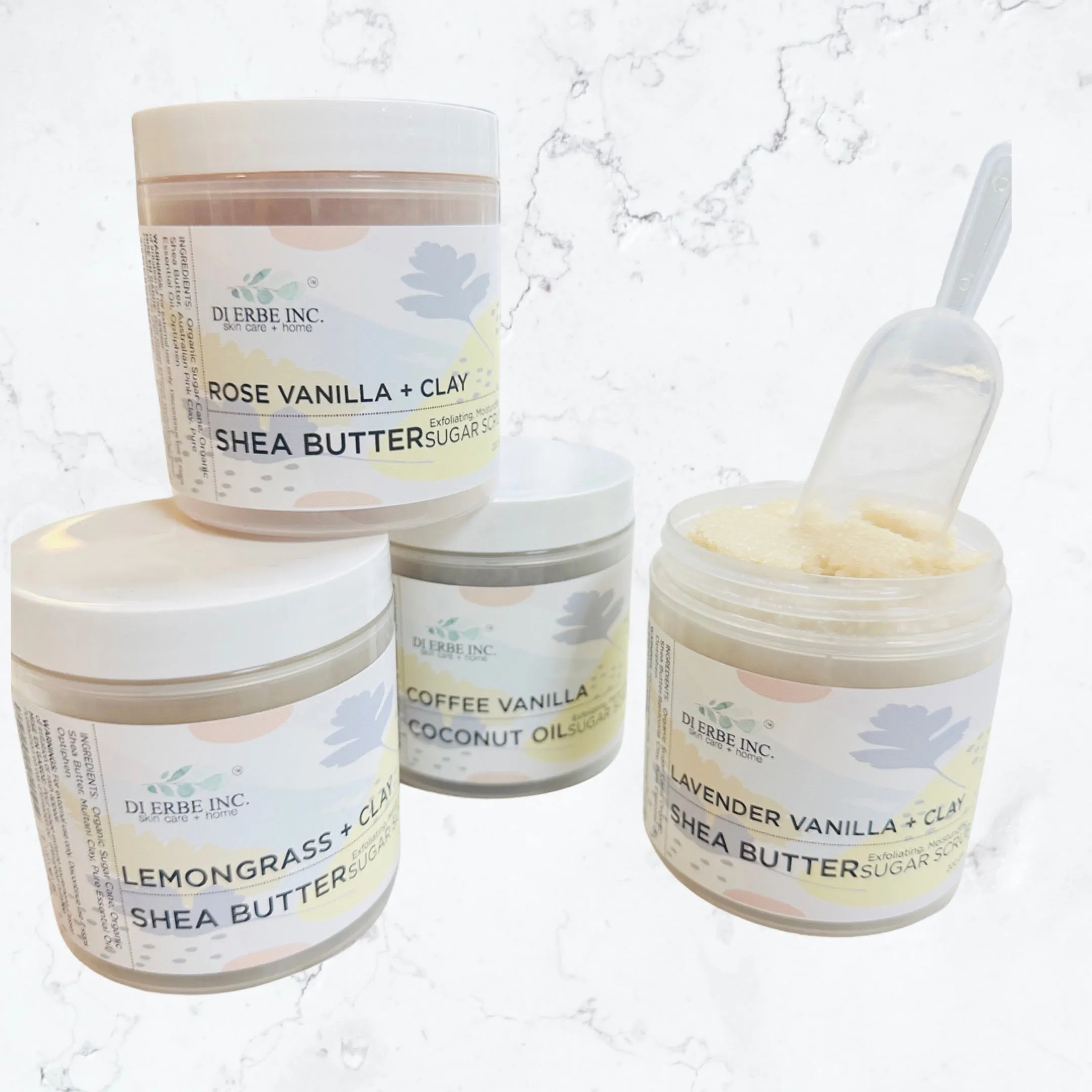 Lemongrass Shea Butter Sugar Scrub