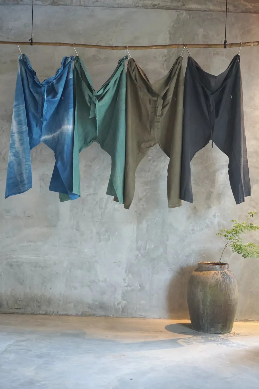 MUNI Fisherman pants (Seagrass)