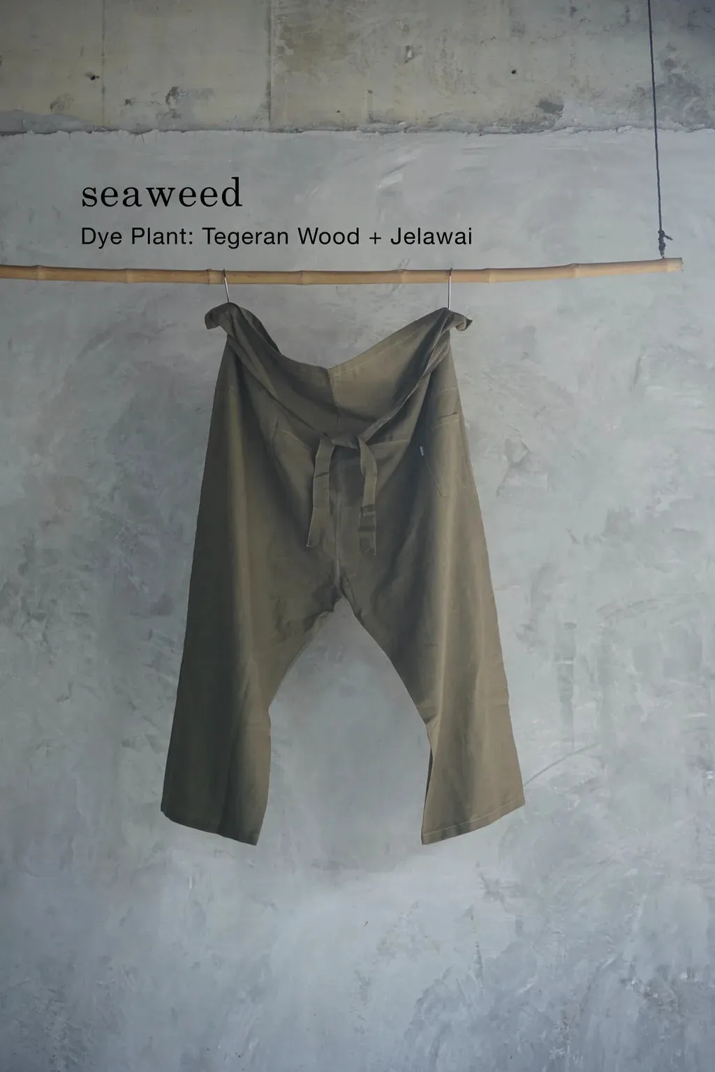 MUNI Fisherman pants (Seagrass)