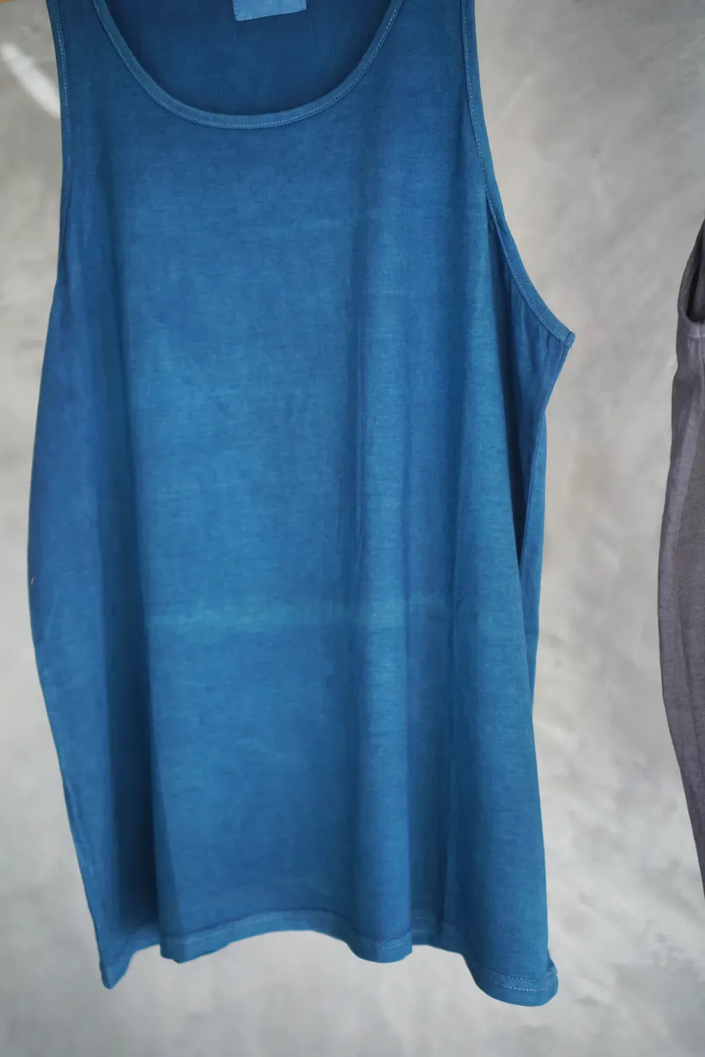 MUNI T-Shirt: Tank Top Bamboo Men (Navy)