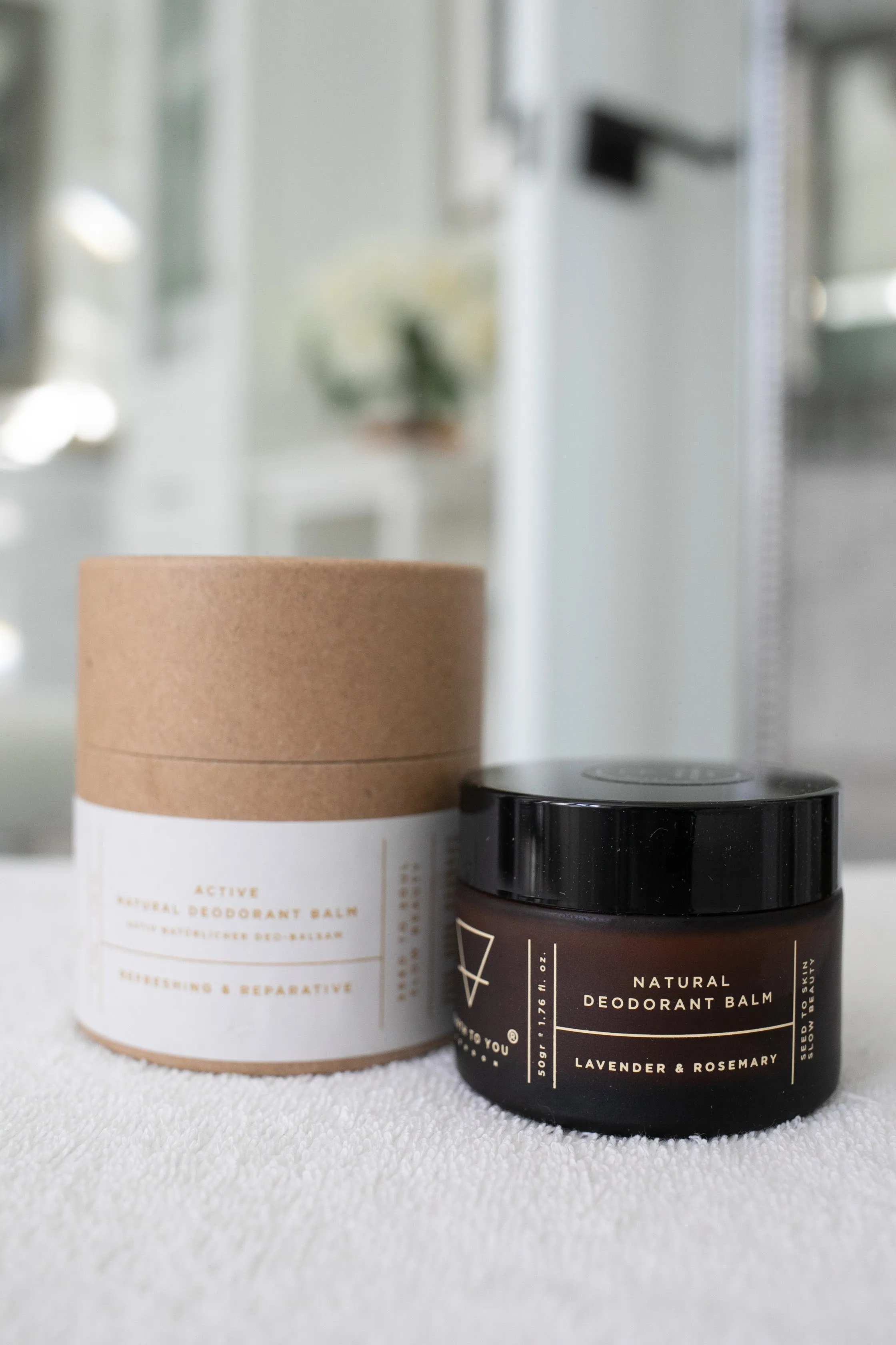 Natural Deodorant Balm - Active