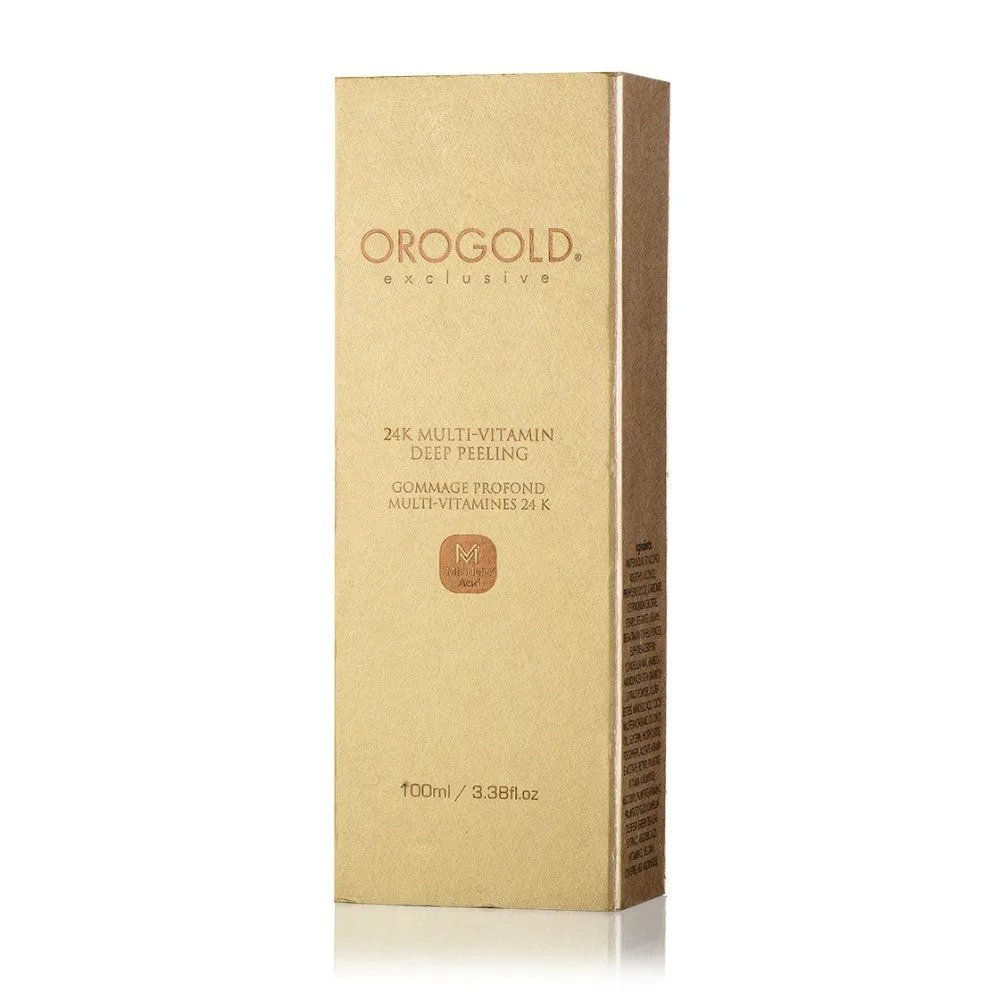 Orogold Exclusive Multi-Vitamin 24K Deep Peeling  Mandelic Acid 100ml