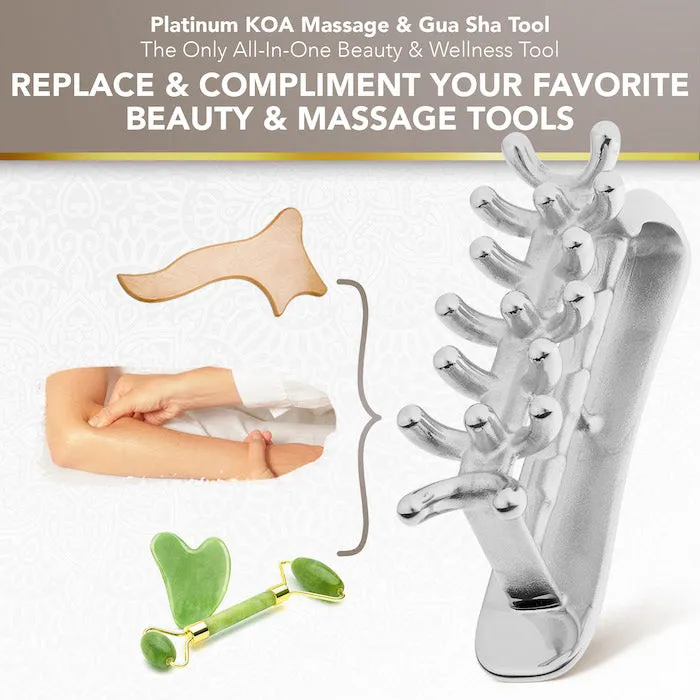 Platinum KOA Massage & Gua Sha Tool