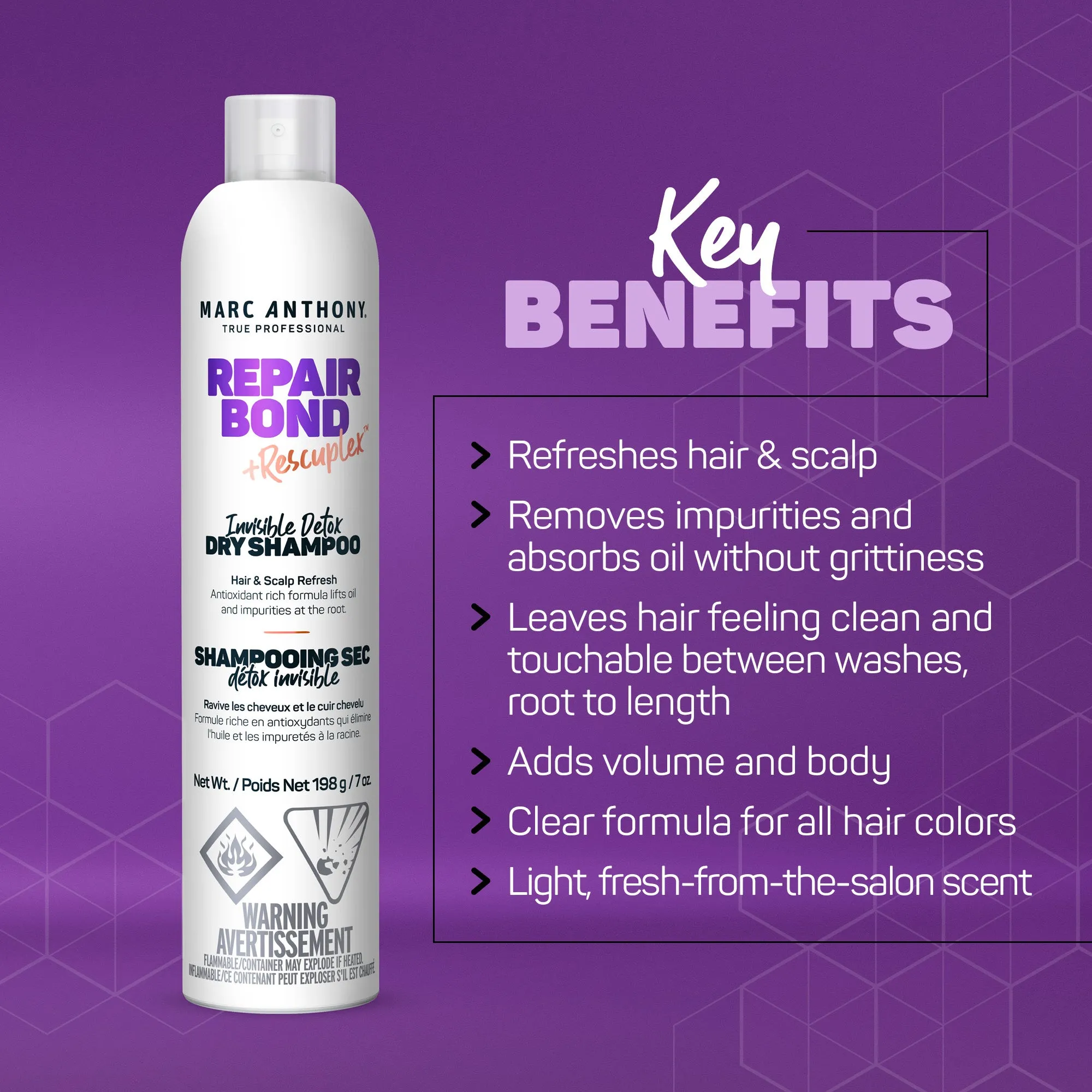 Repair Bond  Rescuplex™ <br> Invisible Detox Dry Shampoo