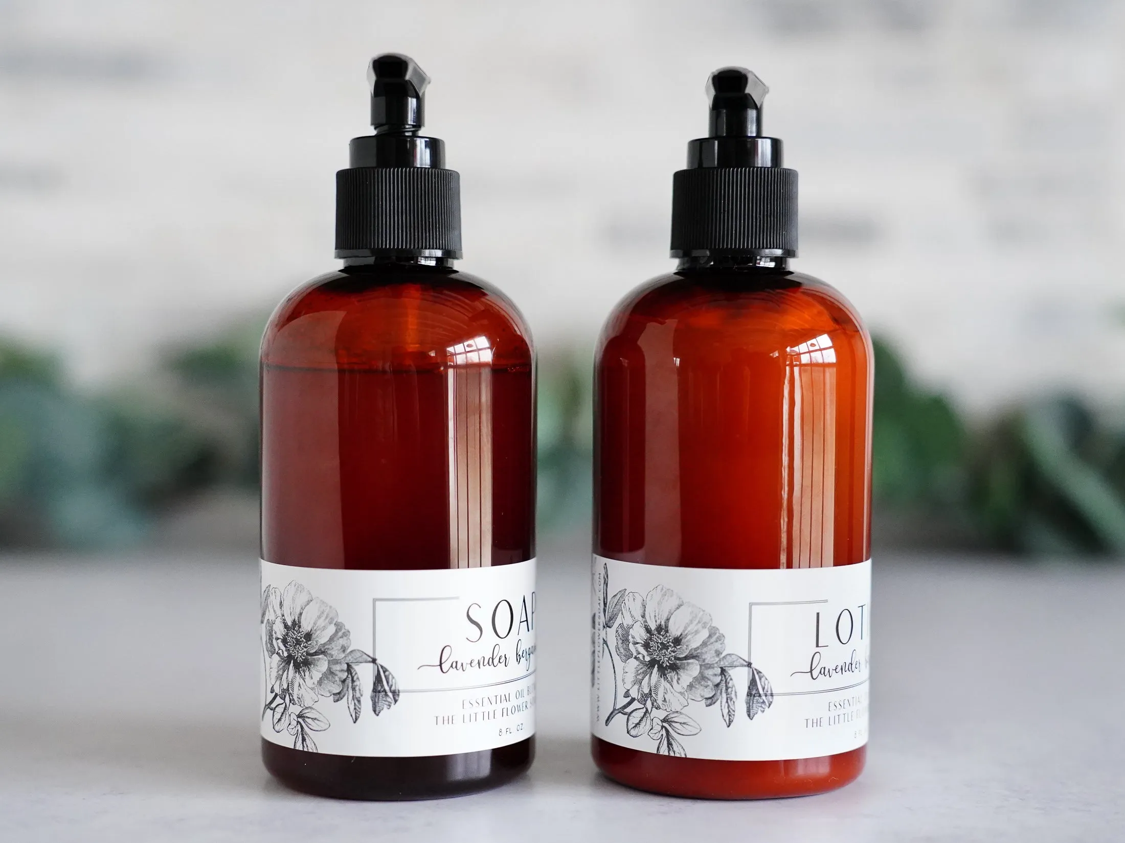 SET Liquid Hand Soap and Lotion - Lavender Bergamot
