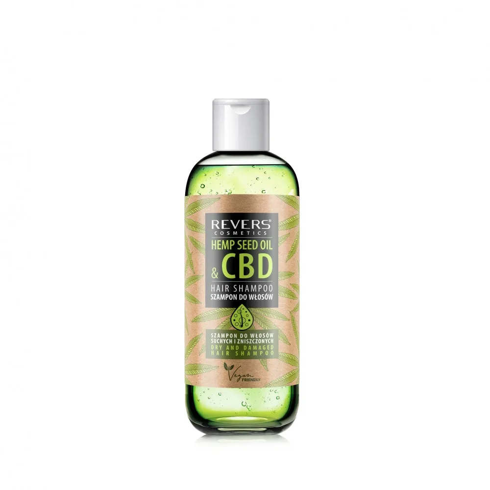Shampoo with natural CBD hemp oil 500ml