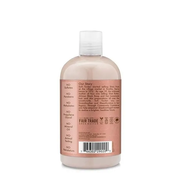 Shea Moisture Curl & Shine Shampoo Coconut Hibiscus 13 oz Liquid