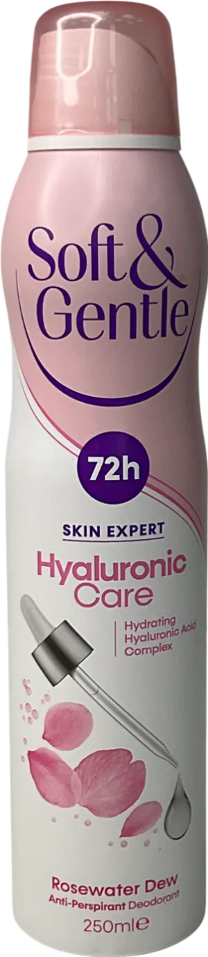 soft&gentle Hyaluronic Care Rosewater Dew 250ml