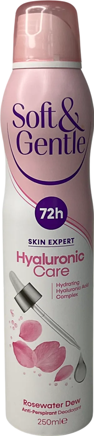 soft&gentle Hyaluronic Care Rosewater Dew 250ml