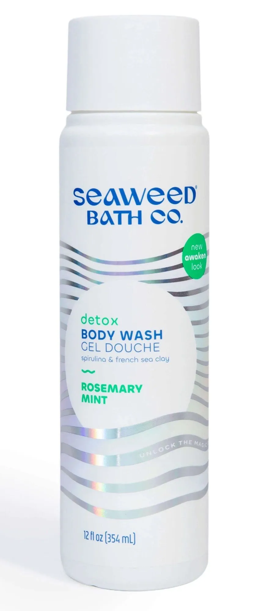 The Seaweed Bath Co. Detox Body Wash Rosemary Mint 12 oz Liquid