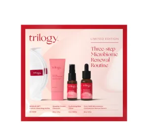 Trilogy Three-step Microbiome Renewal Routine Gift Set