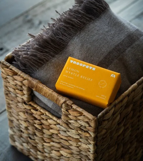 Troopets Essential Oil Dog Soap (Lemon Myrtle Relief)
